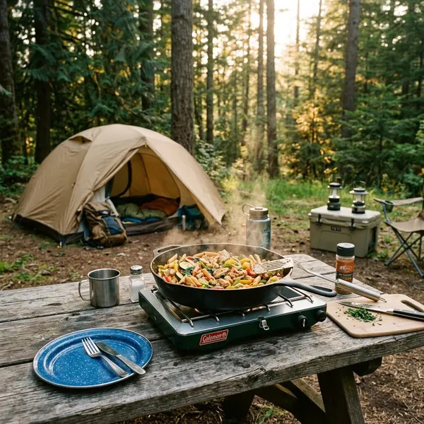 Waarom 1 pans gerechten handig zijn op de camping