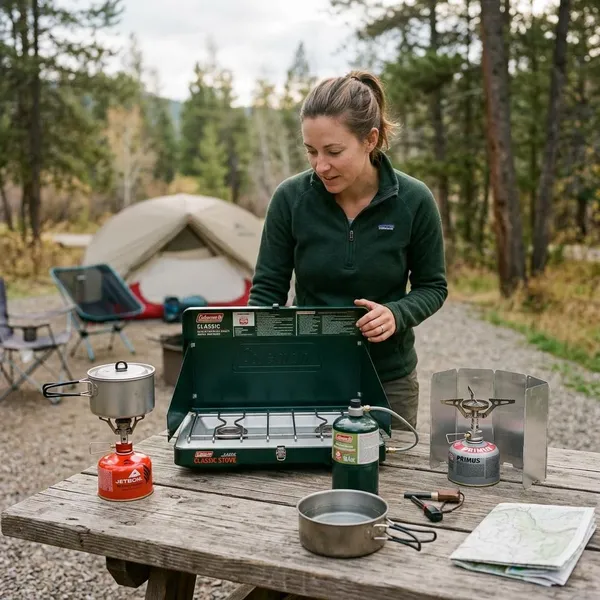 De belangrijkste soorten camping branders