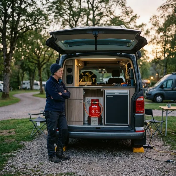 Onderhoud van een camper koelkast op LPG