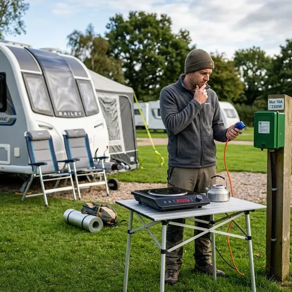 camping elektrische kookplaat