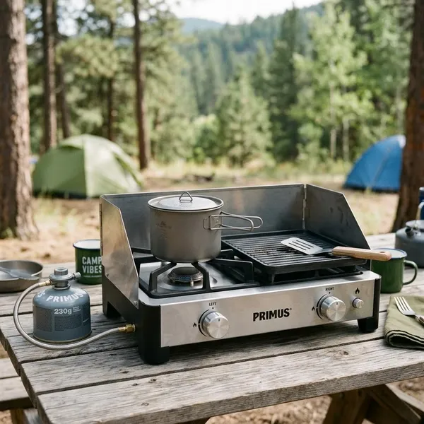 Wanneer een camping gasstel met grill handig is