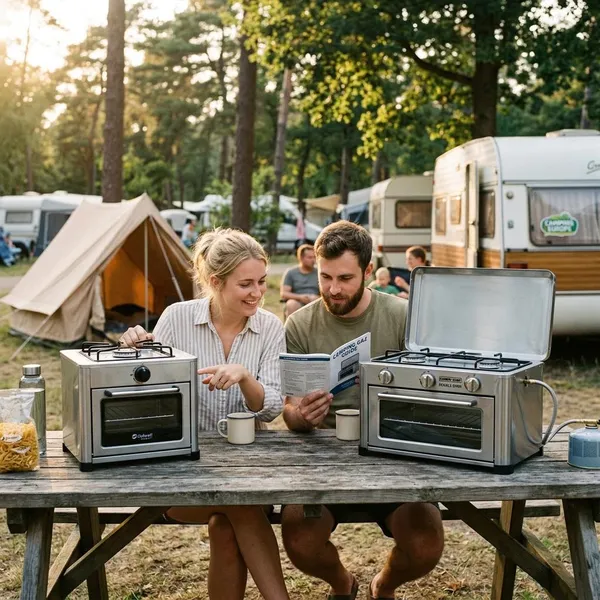 Wanneer een camping gasstel met oven handig is