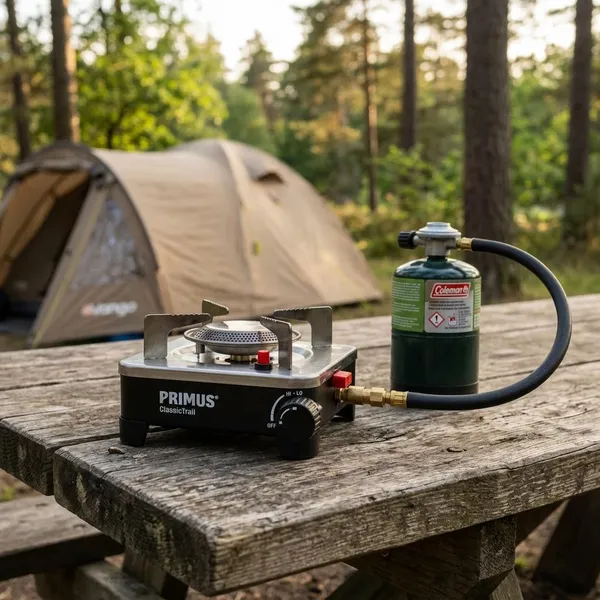 Hoe onderhoud je een camping gasstel met slang