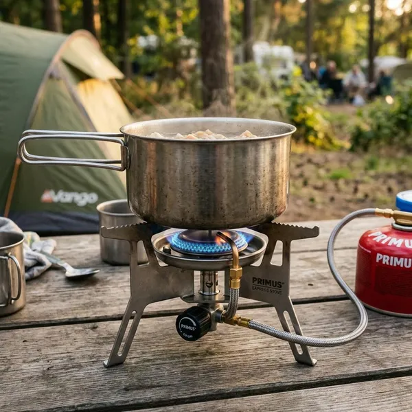 camping gasstel met thermische beveiliging