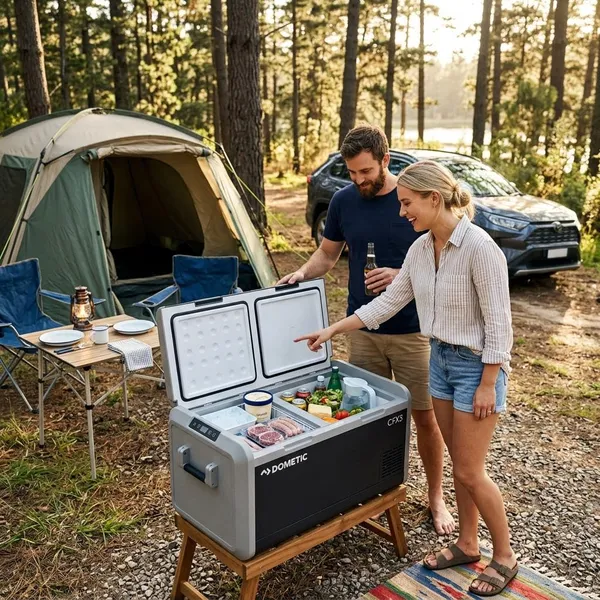 camping koelkast met vriesvak