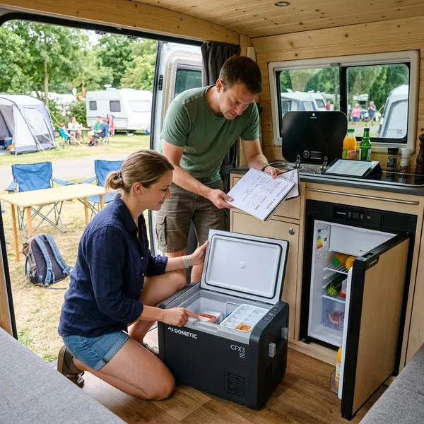 Wanneer is een vriesvak op de camping handig