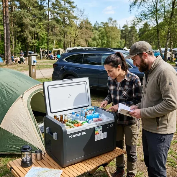 Hoe groot moet je camping koelkast met vriesvak zijn