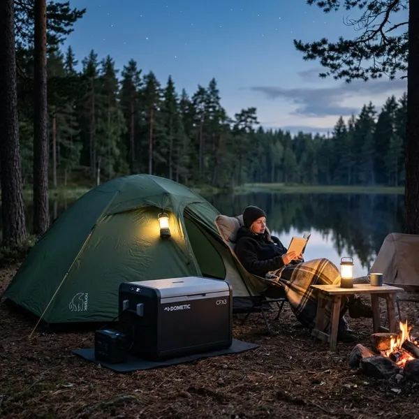 camping koelkast stil