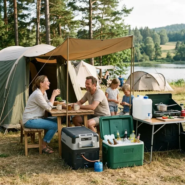 Wat betekent zonder stroom op de camping?