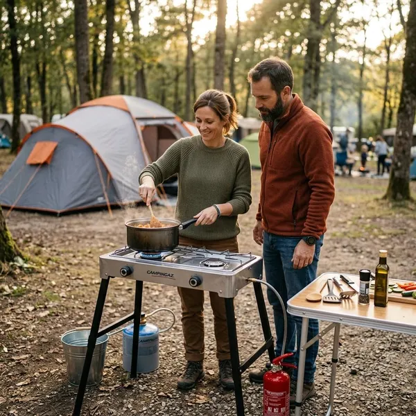 Soorten camping kooktoestellen op poten