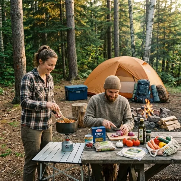 camping recepten zonder koelkast