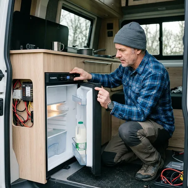 Dometic koelkast camper storing