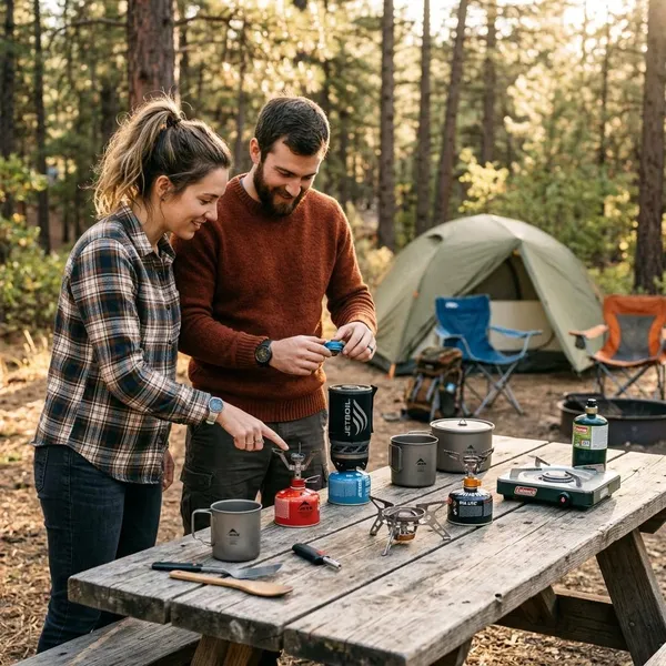 Wanneer is een draagbaar camping gasstel handig