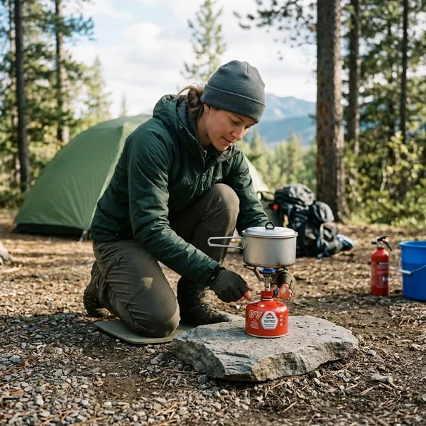 Welk gas gebruik je voor een camping gasstel