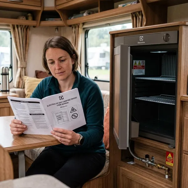 Electrolux camping koelkast gas gebruiksaanwijzing