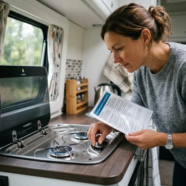 Waarom de gaspit in je camper niet blijft branden