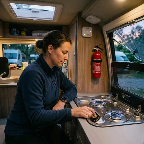 Problemen met de camper-gaspit voorkomen