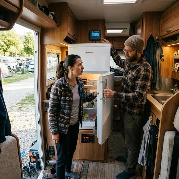 Wanneer is een gewone koelkast in de camper een goede keuze?