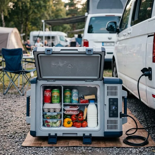 Hoe een absorptiekoelkast op de camping werkt