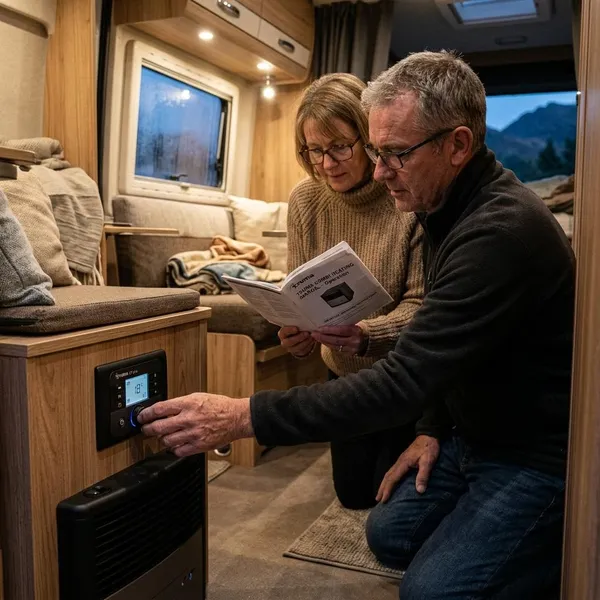 Wat doet een Truma kachel in de camper