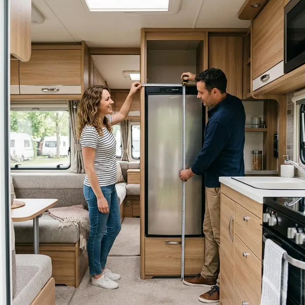 Wat is het verschil met een standaard caravan koelkast