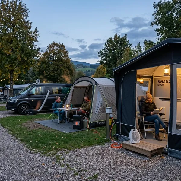 kachel voor camping