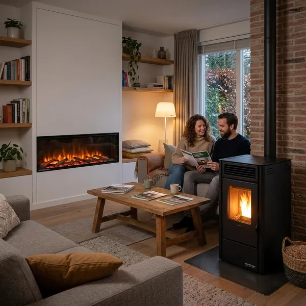Waar let je op bij een kachel zonder stroom of gas