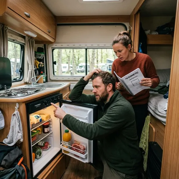 Koelkast koelt slecht maar doet het wel