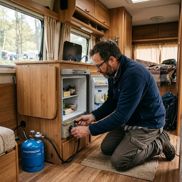 Koelkast camper werkt niet op gas in het kort