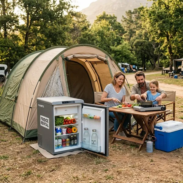 koelkast huren camping