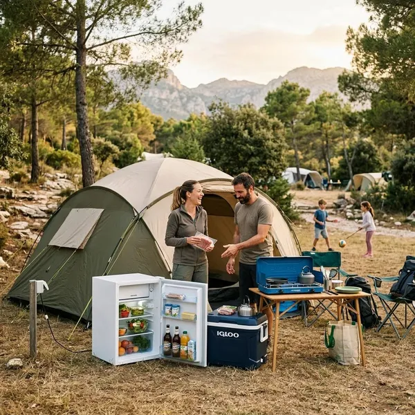 koelkast huren camping spanje