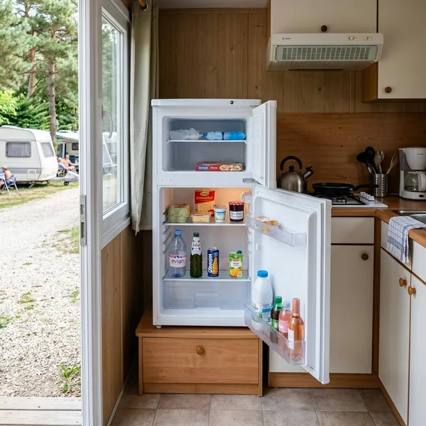 Hoe regel je een huurkoelkast op de camping