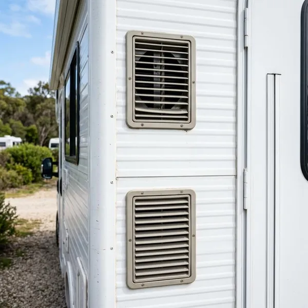 koelkast rooster camper