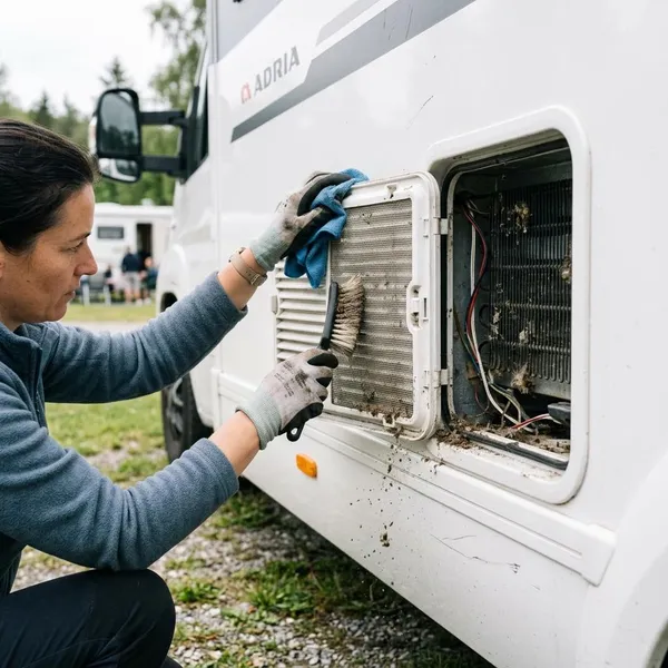 Koelkast rooster camper vervangen