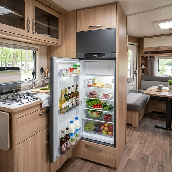 koelkast voor Hobby caravan