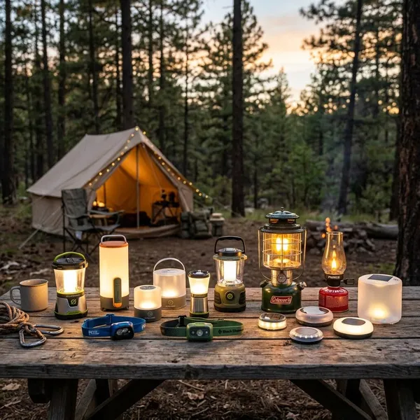 lamp voor camping