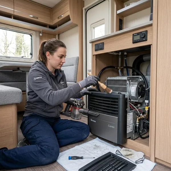 Onderhoudscheck voor vertrek met de camper