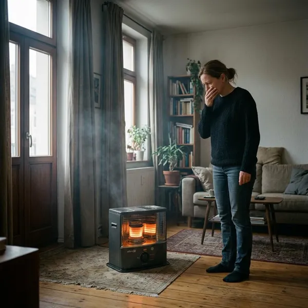Waarom een petroleumkachel gezondheidsrisico kan geven