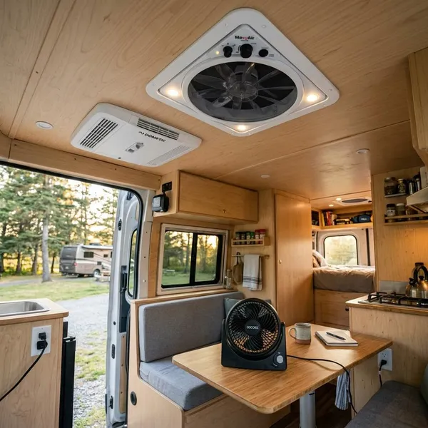 Waarom een ventilator in de camper handig is