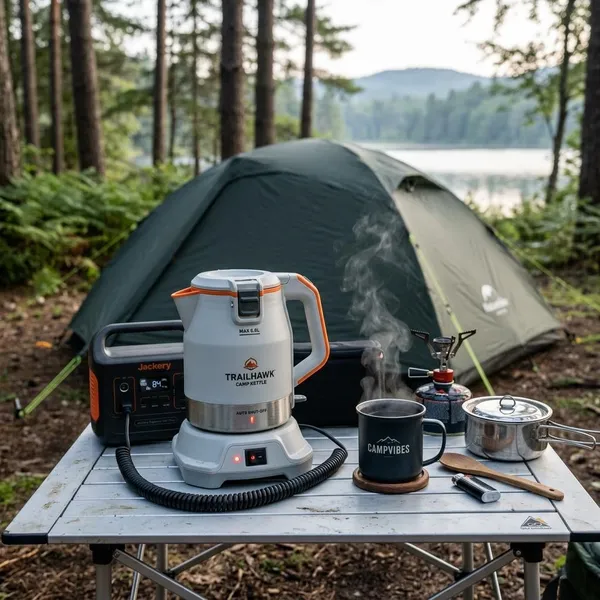 Welke soorten camping waterkokers zijn er